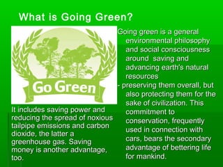 Green living[1] | PPT