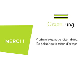 Produire plus, notre raison d’être.
Dépolluer notre raison d’exister,
Merci !
 