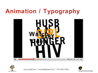 Animation / Typography Watch Video 
