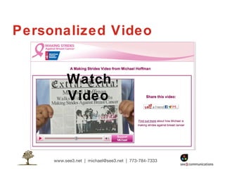 Personalized Video Watch Video 