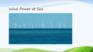 Wind Power at Sea
 