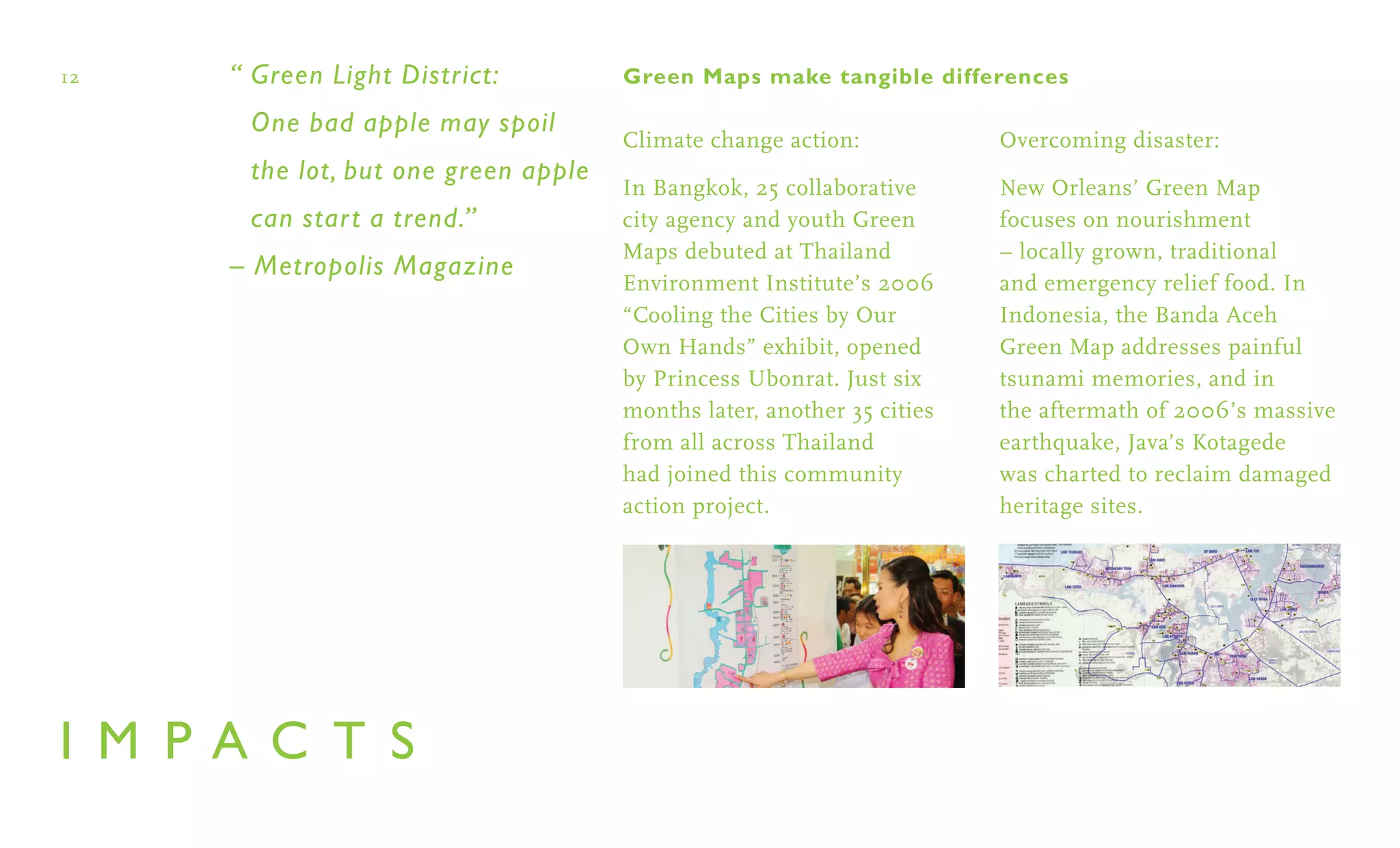 Green Map System Brochure
