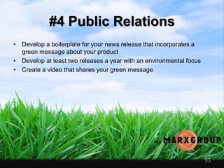 Green marketing Slide 53