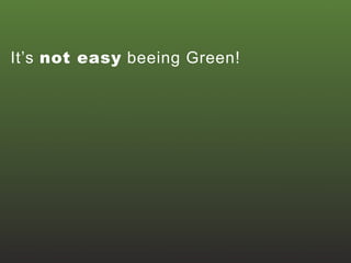 Green Marketing...only The Truth