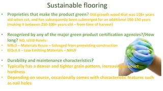 Green materials | PPTX