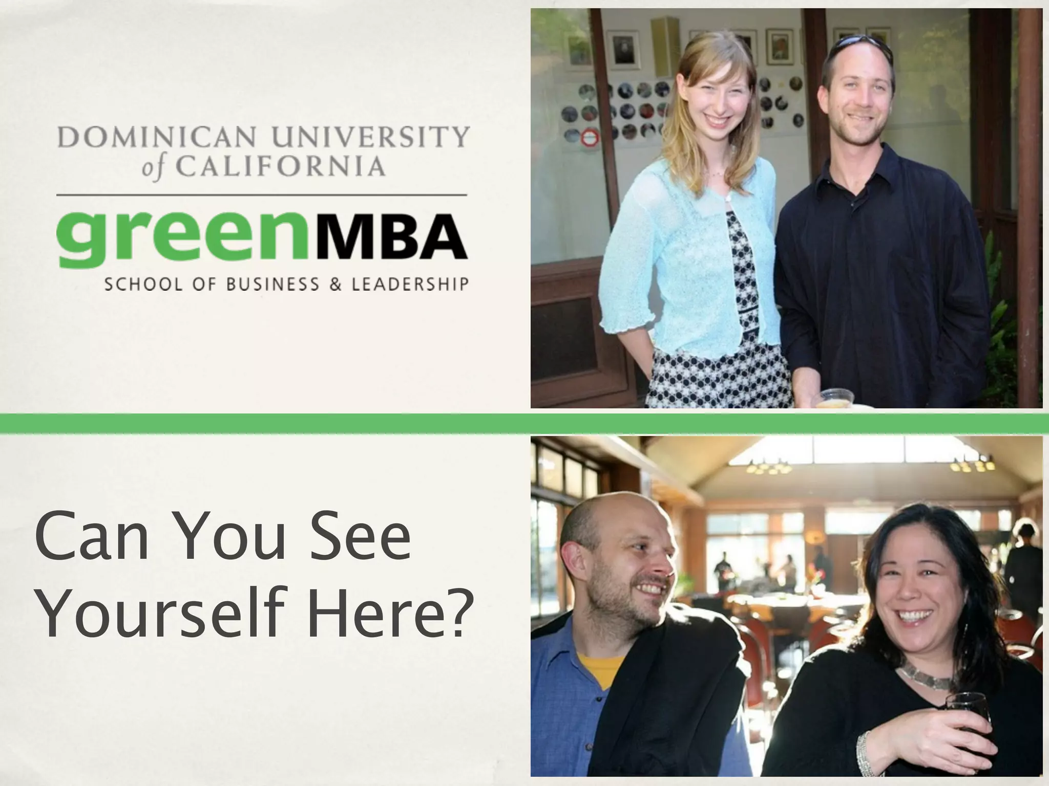 Can You See
Yourself Here?
 