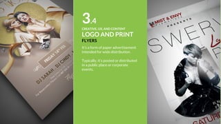 1CREATIVE, UX, AND CONTENT
DIGITAL
MARKETING
PLANNING
This is our starting point on any
project, we create the marketing
plan, delivery, and a repeatable
system that defines the entire
process. Our approach based on 6
key factors:
• Situation Analysis
• Objectives
• Strategy
• Tactics
• Actions
• Control
 