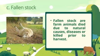 PRODUCTS AND BYPRODUCTS IN POULTRY AND LIVESTOCKS | PPTX