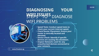 UNDERSTANDING AND FIXING SLOW WIFI ISSUES | PPTX