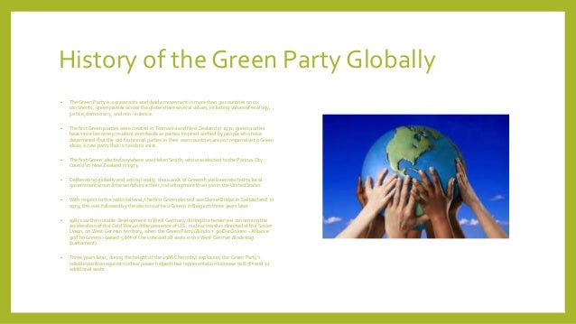 the green party of the united About the green party the green party of the united states is a federation of state green parties committed to environmentalism, non-violence, social justice and grassroots organizing, greens are renewing democracy without the support. the green party of the united About the green party the green party of the united states is a federation of state green parties committed to environmentalism, non-violence, social justice and grassroots organizing, greens are renewing democracy without the support.