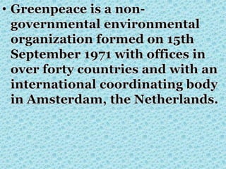 Green peace