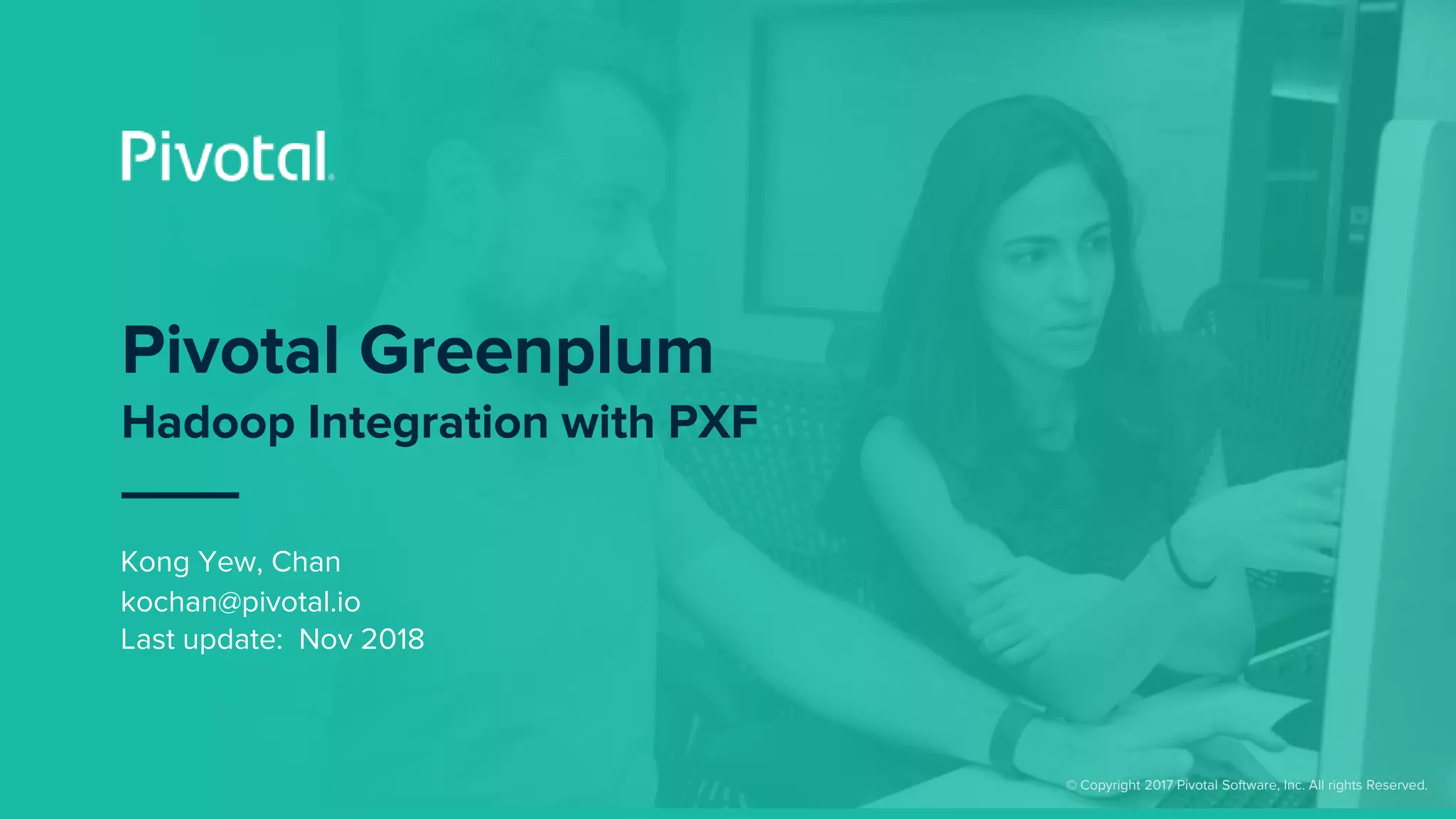 GreenplumPXF November 2018 PPT