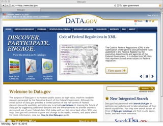 Monday, April 19, 2010
 