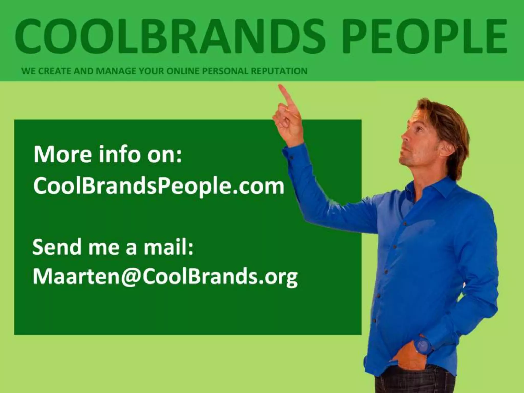 WHAT DO YOU STAND FOR? - COOLBRANDS PEOPLE