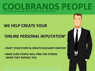 WHAT DO YOU STAND FOR? - COOLBRANDS PEOPLE