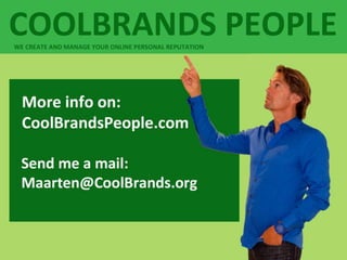 WHAT DO YOU STAND FOR? - COOLBRANDS PEOPLE