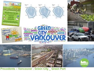 Precedents – Vancouver : Green City _ Green Port
 