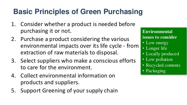 purchase green