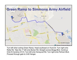 Green Ramp Directions and Maps | PDF
