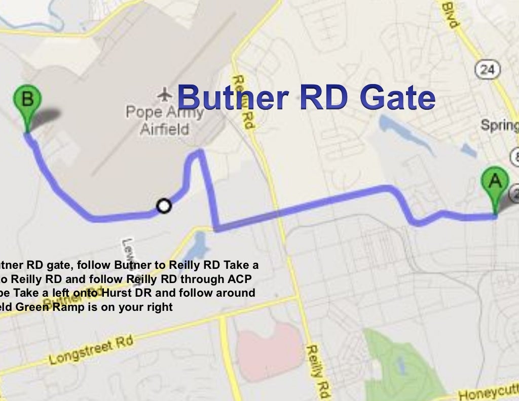 Green Ramp Directions and Maps