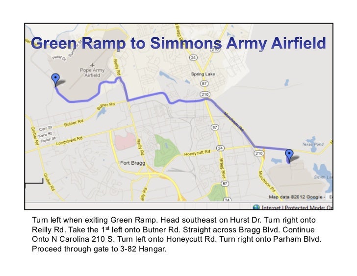 Green Ramp Directions & Maps v3