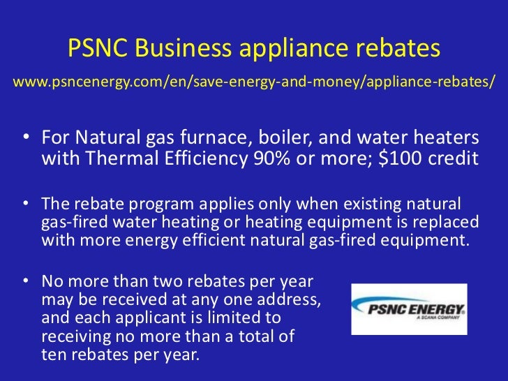 Psnc Energy Rebates