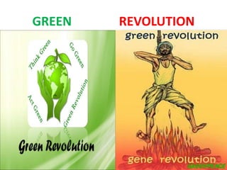 GREEN REVOLUTION
 