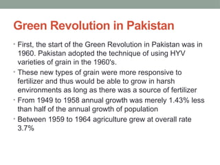 Green Revolution in pakistan 1960 .pptx