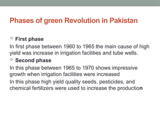 Green Revolution in pakistan 1960 .pptx