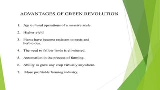 GREEN REVOLUTION 09.pptx ............... | PPTX