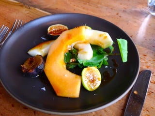 Greens - a gorgeous setting with delicious vegan treats on the menu!