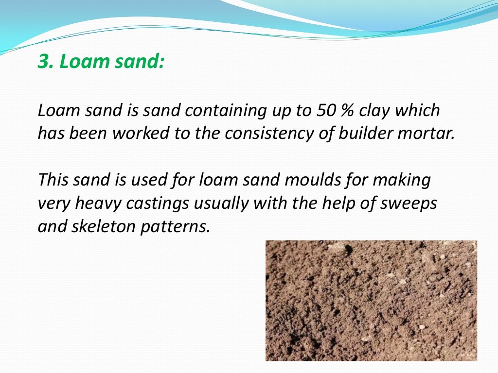 Green sand mould