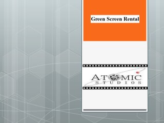 Green screen rental
