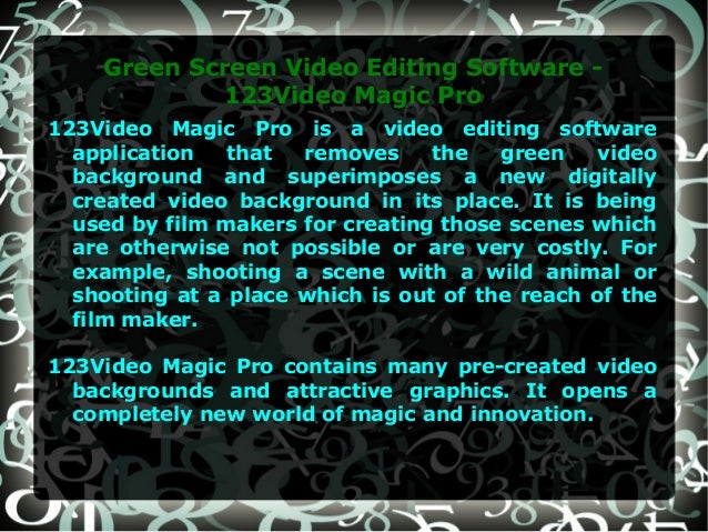 Best video editing software green screen - lerypacks