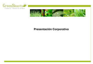 Presentación Corporativa CONFIDENTIAL DRAFT 