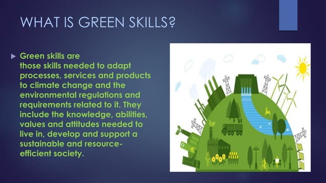 powerpoint presentation on green skills class 10