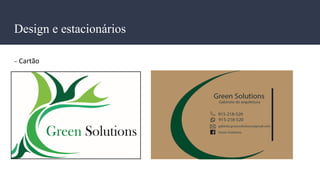Design e estacionários
- Cartão
 