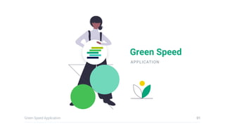 Green Speed
APPLICATION
01Green Speed Application
 