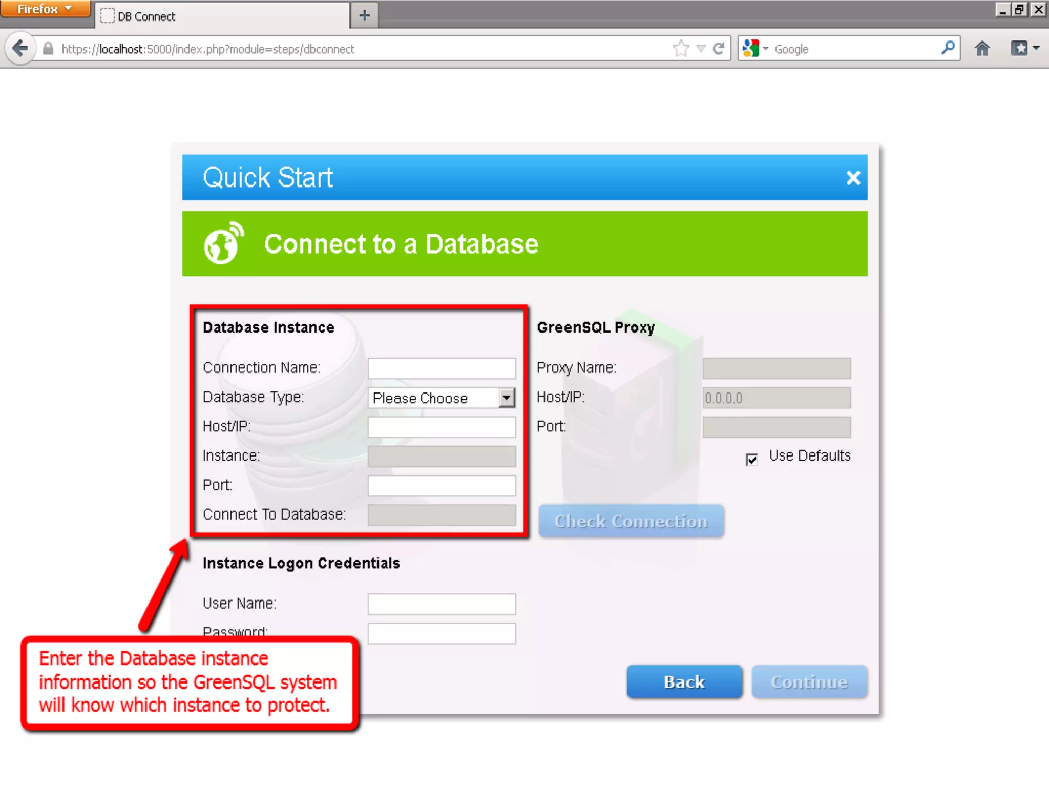 GreenSQL Express Activation Presentation Tutorial | PDF