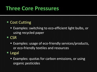 Green Strategy   Presentation