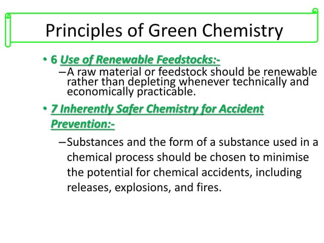 Green synthesis | PPTX