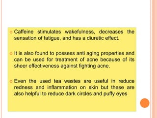 Curated visual reference: Picture Idea: Green Tea And Health Pptx