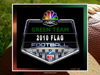 GREEN TEAM 2010 FLAG 