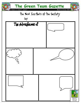 

The Green Team Gazette
Volume 3, Issue 1 , page 2 Back to School 2010
Copyright ©
2010 Vicki
Dabrowka
 