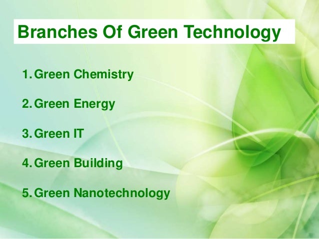 green technology