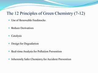 Innovation - developing alternatives to technologies - whether fossil fuel or chemical intensive agriculture.
