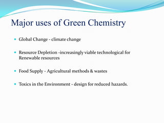 Green Nanotechnology