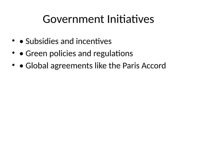 Green Technology Presentation Pptx