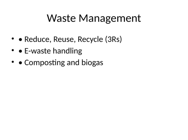 Green Technology Presentation Pptx