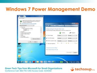 Windows 7 Power Management Demo 